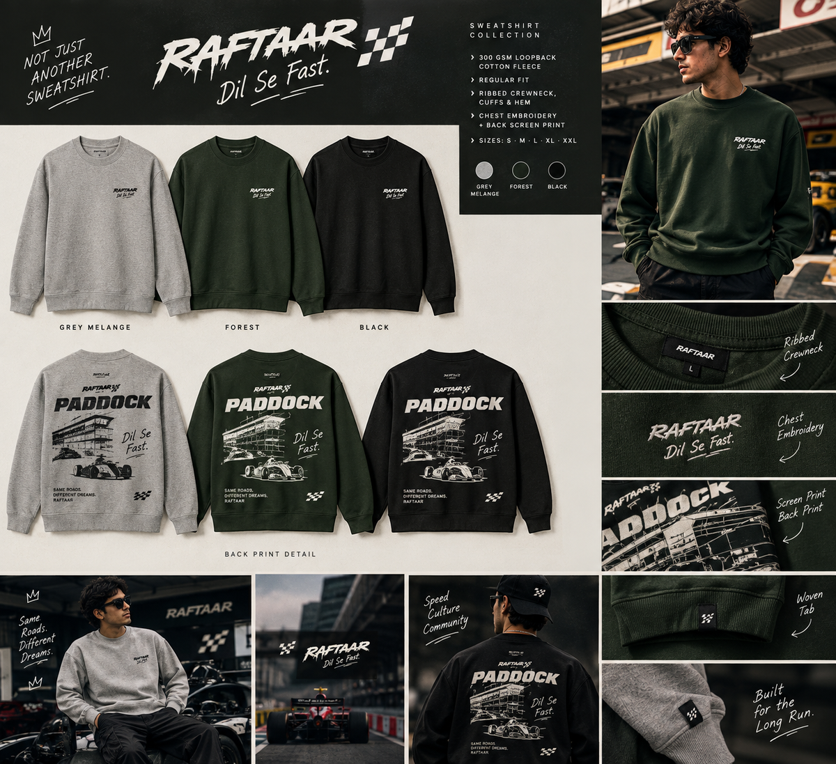 Paddock Crew Sweatshirt