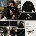 Chequered Crew Sweatshirt