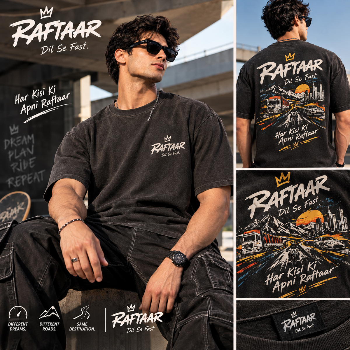 The Raftaar Flagship Tee