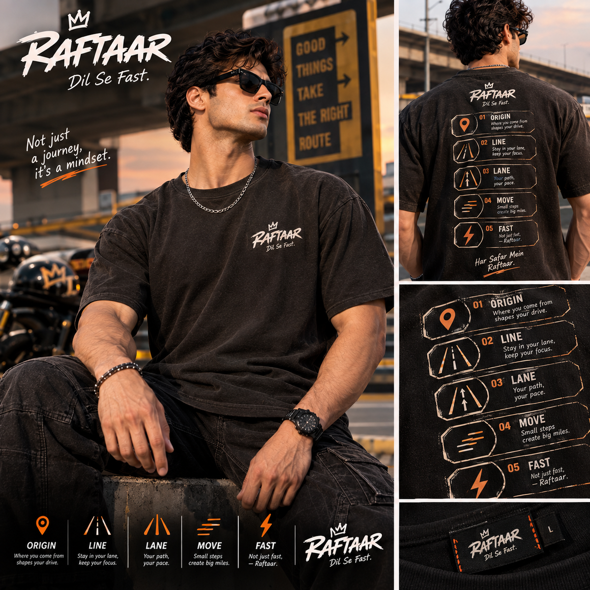 Raftaar System Tee