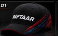 Black Six-Panel Racing Cap