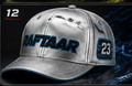 Metallic Silver Futuristic Cap