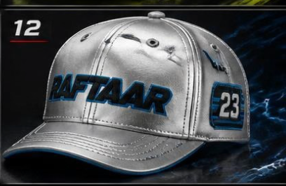 Metallic Silver Futuristic Cap