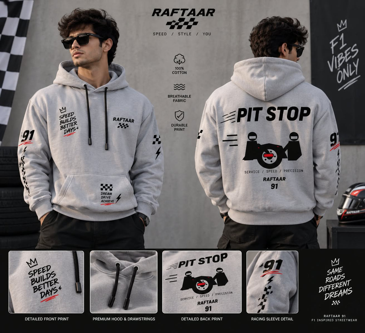 Pit Stop Hoodie